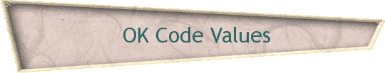 OK Code Values